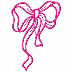 Ribbions And Bows Embroidery Design 4 Ribbions And Bows Embroidery Design 4